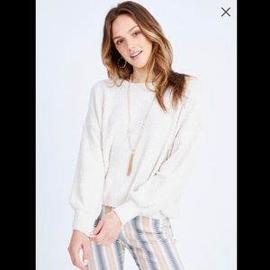 Altar’d State Camila Sweater NWT Size M/L in Ivory